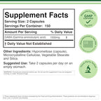 GABA Supplement (300 Capsules, 1,000mg per Serving) Promotes Calm, Relaxation, and Supports Sleep (Vegan Safe, Gluten Free, Non-GMO)(Gamma Aminobutyric Acid) by Double Wood (Pack of 2)