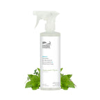 MORE Stone & Quartz Cleaner + Protector - Water-Based Surface Spray - Granite, Quartz & Marble Cleaner - For Kitchen & Bathroom Countertops & Floors - Peppermint-Thyme Essential Oil - Pint (16oz)
