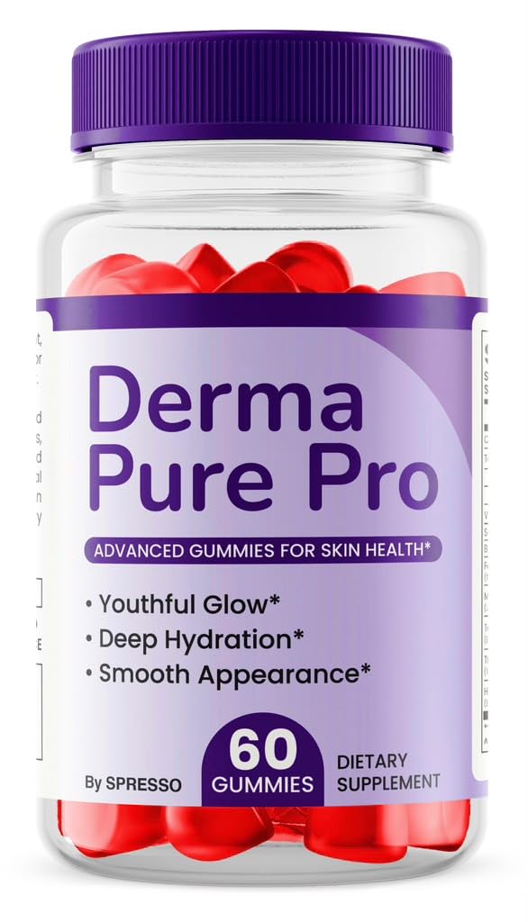 (1 Pack) Derma Pure, Official DermaPure for Overall Reviews (60 Gummies)