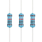 EDGELEC 100pcs 10K ohm Resistor 1/2w (0.5Watt) ±1% Tolerance Metal Film Fixed Resistor, Multiple Values of Resistance Optional