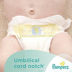 Pampers Swaddlers Sensitive Disposable Diapers Newborn Size 0 (> 10 lb), 80 Count, Super