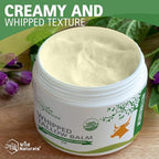 Wild Naturals Whipped Tallow Balm, 100% Grass Fed Beef Tallow and Honey Balm for Face and Body, Unscented Face Moisturizer, Anti-Aging and Dry Skin Relief, Non-Greasy, All-Natural, 4oz