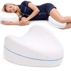 Contour Legacy Leg & Knee Foam Support Pillow for Side Sleepers Soothing Relief for Back, Hips, Knees, Joints, Nerves & Muscles