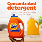 Tide Liquid Laundry Detergent, Original, 64 loads, 84 fl oz, HE Compatible
