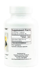 Supreme Nutrition Mucuna Supreme, 90 Pure Cowhage Vegetarian Capsules