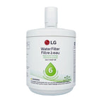 LG LT500P - 6 Month / 500 Gallon Capacity Replacement Refrigerator Water Filter (NSF42 ADQ72910911 , White