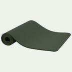 Fitvids 1/2-Inch Thick High Density Foam Exercise Yoga Mat with Carrying Strap, For Cushioning The Body Against Hard Floors, Jasper Green