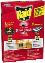 Raid Double Control Small Roach Baits Plus Egg Stopper 0.63 Ounce (Pack of 1)