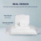 loukin Dry Erase Wipes, Whiteboard Cleaning Wipes, Non-Toxic Cleaning Wipes for Whiteboard, 6 Pack, 50 Wipes Per Pack