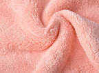 Makeup Remover Cloths for Face, Eye, Lips - Reusable Makeup Remover Pads Soft Microfiber Facial Cleansing Cloths 5 x 5 inch 12 Pack (Coral)