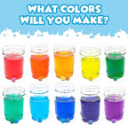 Tub Works® Fizzy Bath Color Tablets for Kids, 150 Count, 3 Pack | Nontoxic & Fragrance-Free | Color Bath Drops Create Fun Bath Colors | Water Tablets in 7 Colors for Variety | Bath Bombs for Kids Bath