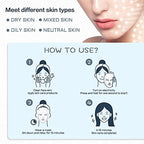 LED FACIAL LIGHT THERAPY MASK-Led Face Mask Light Therapy, 7 Led Light Therapy Facial Skin Care Mask - Blue & Red Light for Acne Photon Mask - Skin Care Mask for Face and Neck.White