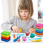 Magic Clay - Air Dry Clay 84 Colors, Modeling Clay for Kids with Tools, Soft & Ultra Light, Toys Gifts for Age 3 4 5 6 7 8+ Years Old Boys Girls Kids