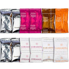 Ground Coffee | Gift Set Sampler Pack Variety Flavored Medium Roast Low Acid Mold Free Pouches | Gourmet Bulk Packets | Highest Rated Individual Premeasured Powder Bags for 12 Cup Drip Maker