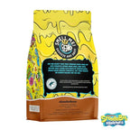 Bones Coffee Company Spongebob Bikini Bottom Brew Flavored Coffee Beans, Whole Bean Coffee Medium Roast Low Acid, Chocolate Souffle Flavor (12 oz)