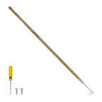 Haliaeetus Long Handle Crack Weeder Tool, 62'' L Shape Crevice Weeding Tool