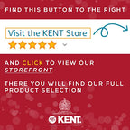 Kent 87T Handmade Folding Pocket Comb for Men, Fine Tooth Hair Comb Straightener for Everyday Grooming Styling Hair, Beard or Mustache, Use Dry or with Balms, Saw Cut Hand Polished, Made in England