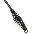 Welding Chipping Hammer with Coil Spring Handle,10.5",Cone and Vertical Chisel/ 10" Wire Brush(Yellow), VASTOOLS Chipping Hammer