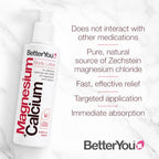 BetterYou Magnesium Plus Calcium Body Lotion - Body Cream With Magnesium And Calcium - Topical Cream For Bone Support - Dry Skin Lotion - 6.08 oz