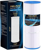 POOLPURE C-5374 Spa Filter Replaces Unicel C-5374, Pleatco PLBS75, Filbur FC-2971, 107092, R173600, 303433, 817-0015, Leisure Bay S2/GS Spa 75 sq.ft Hot Tub Filter Cartridge, 1pack