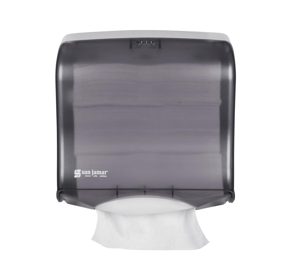 SANT1755TBK - Ultrafold Fusion C-fold amp; Multifold Towel Dispenser, 11 1/2x5 1/2x11 1/2, Black