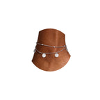 U7 Silver Anklets for Women Layered Gold Chain Anklet Lightweight