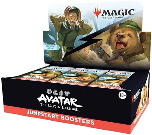 Magic: The Gathering | Avatar: The Last Airbender Jumpstart Booster Box | 24 Packs | 2-Player Card Game