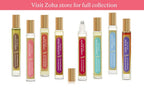 Zoha Rose Bloom Oil Perfume for Women & Men, Roll On Perfume Oil and Rose Perfume Spray, Alcohol Free Skin Moisturizing Rose Oil Perfume
