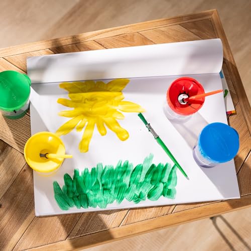 Melissa & Doug Finger Paint Paper Pad (12 x 18 inches) - 50 Sheets, 2-Pack - FSC Certified