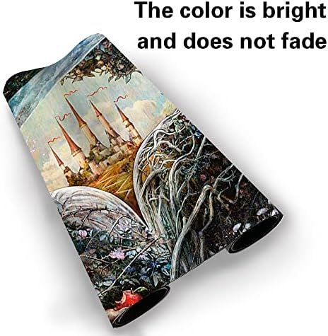 Board Game TCG Playmat Table Mats Games Size 60X35 cm Mousepad Compatible for MTG CCG RPG Trading Card Game (MTG1-THRONE of ELDRAINE Teaser)