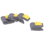 4-Pack Parts Srubbing Brushes R0714400 Compatible with Replace Dirty or Worn Brushes for Zodiac MX6, MX6 Elite, MX8, and MX8 Elite, Also Polaris MAXX, Atlas, and Atlas XT