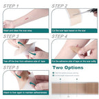 Silicone Scar Sheets (1.6"x 158" Roll-4M), Silicone Scar Tape for Scar Removal Treatment, Reusable Silicone Scar Strips for C-Section, Keloid, Burn, Acne, Surgical Scars
