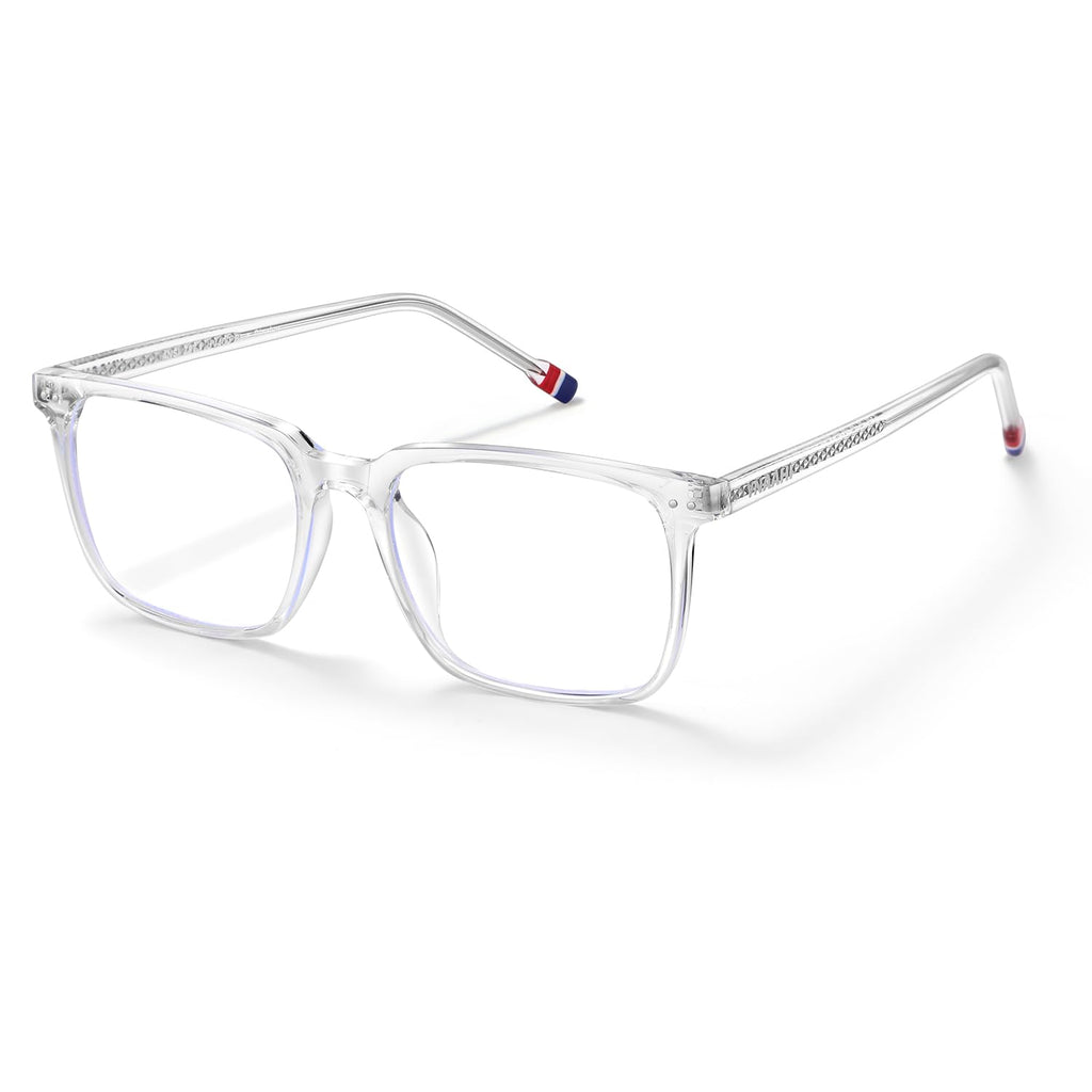 Ynaahi Blue Light Glasses for Men Women, Blue Light Blocker, 99% UV Protection. Ideal for Computer Use, Gaming, Reading.