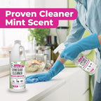Mighty Mint Vinegar Cleaner, Non-Toxic, All-Purpose Cleaning for Household Surfaces, Natural Mint Scent, 32oz