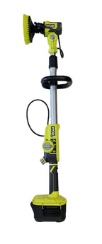 RYOBI ONEAND 18V Cordless TELESCOPING Power Scrubber and Compact Power SCRUBB