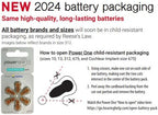 Power One Hearing aid Batteries Size 312 - p312 Battery for Hearing aid, Long-Lasting. Mercury-Free 1.45v zinc-air Hearing aid Batteries. (120 Batteries) - Expiration Date June 2028