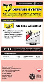 Raid Ant & Roach Killer Spray For Listed Bugs, Keeps Killing for Weeks, Lavender Scent, 12 oz
