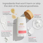 RAW SUGAR Aluminum Free Deodorant Stick, Simply Deo Bundle (Pack of 3) Whole Body Deodorant for Women & Men, Clean Formulated without Baking Soda, Talc & Parabens, Beach Rose + Aloe Scent