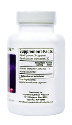 Supreme Nutrition Alaria Supreme, 90 Pure Atlantic Wakame Vegetarian Capsules (Pack of 2)