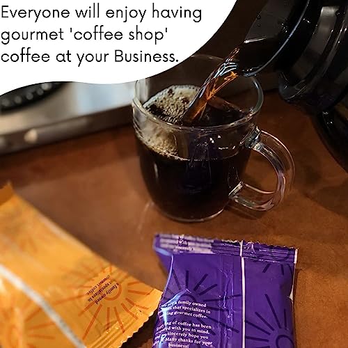 Ground Coffee | Gift Set Sampler Pack Variety Flavored Medium Roast Low Acid Mold Free Pouches | Gourmet Bulk Packets | Highest Rated Individual Premeasured Powder Bags for 12 Cup Drip Maker