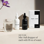 Sakara Beauty Water + Detox Water Drops, 60 Servings - Trace Mineral Drops & Chlorophyll Liquid Drops, Liquid Magnesium, Chloride, Sodium, Potassium, Boron Supplements, Liquid Chlorophyll Drops
