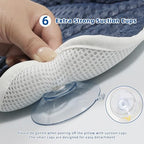 Bath Pillow, Bath Pillows for Tub Neck and Back Support, Bathtub Pillows for Head and Neck with 6 Strong Non-Slip Suction Cups, 4D Air Mesh, Bath Accessories Spa Gifts for Women(Blue)