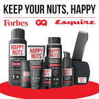 HAPPY NUTS Comfort Cream Deodorant For Men: Anti-Chafing Sweat Defense, Odor Control, Aluminum-Free Mens Deodorant & Hygiene Products for Men's Private Parts 2.25 oz. (Original)