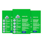 Scrubbing Bubbles Fresh Gel Toilet Bowl Cleaning Stamps Refills, Helps Keep Toilet Clean and Helps Prevent Limescale & Rings, Rainshower Scent, 12 Stamps (Pack of 3)