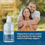 Magnesium Lotion and Magnesium Citrate Supplement | Full Body Magnesium Support for Body and Mind with 8 Fl Oz Topical Magnesium Plus 2 Month Supply Magnesium Complex Pills