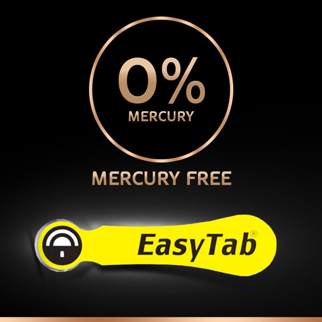 Duracell Activair Hearing Aid Batteries: Size 10 (80 Batteries)
