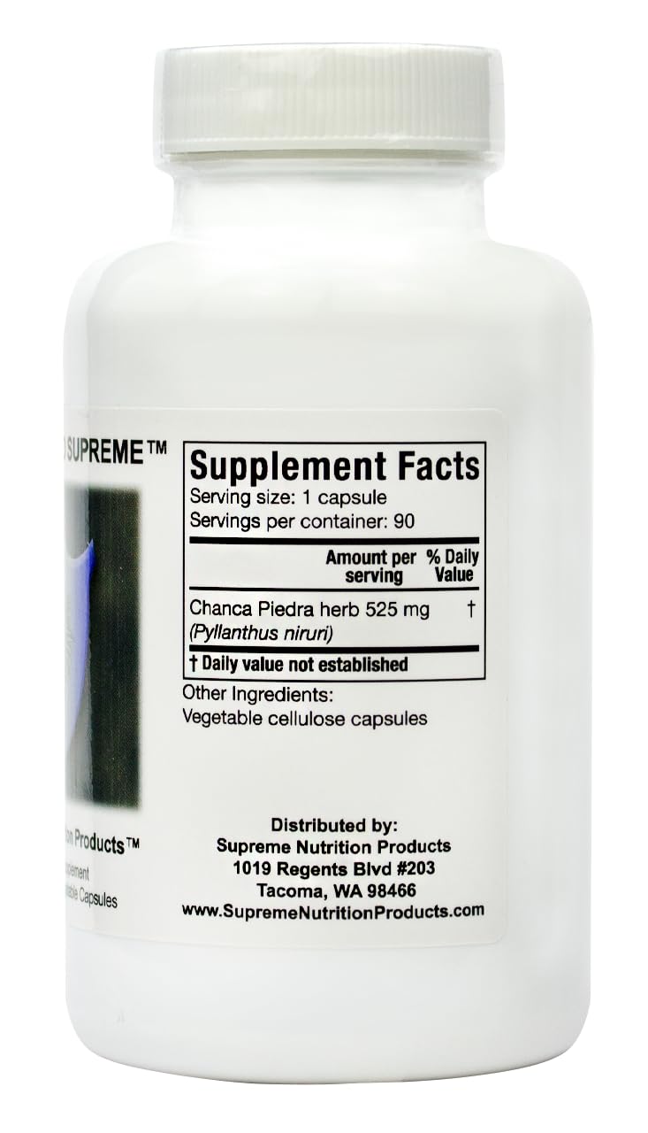 Supreme Nutrition Body Guard Supreme, 90 Pure Chanca Piedra Capsules