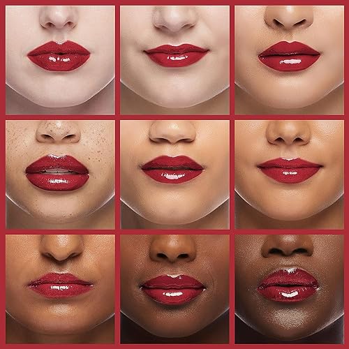 FLOWER BEAUTY Bitten Lip Stain | Vivid Long Lasting Water-based Lips Tint | High Color Moisture Marker | Make Up | (Tempt) (Pack of 2)