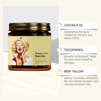Whipped Beef Tallow Moisturizer with Manuka Honey, Grass Fed Organic Face Balm, Unscented, 4.2 oz