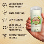 Old Spice Whole Body Deodorant for Men, Total Body Deodorant, Cucumber + Avocado, Aluminum Free Deodorant Stick for 24/7 Freshness // Dermatologist Tested Whole Body Deodorant, 3.0 oz
